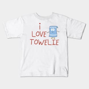 i love towelie Kids T-Shirt